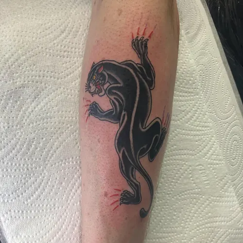 Crawling panther - calf · Jamie